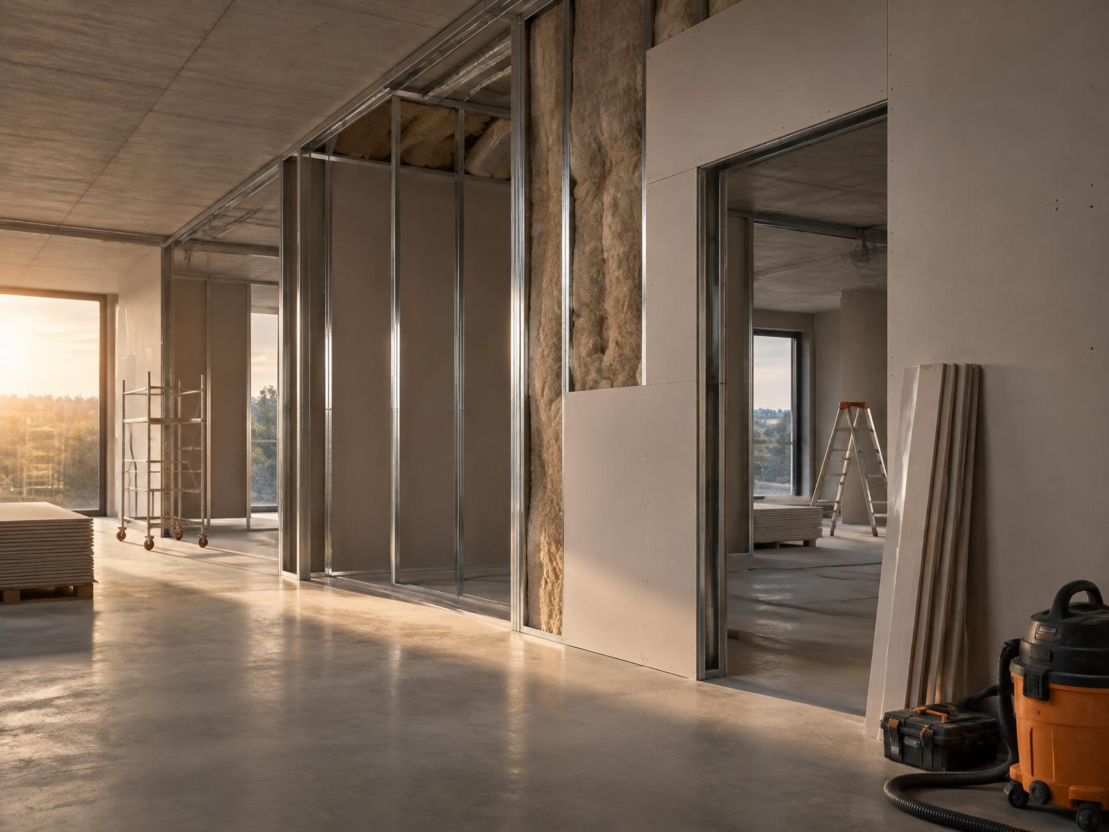 Trockenbau mit Metallständern und Dämmung im Kreis Ahrweiler